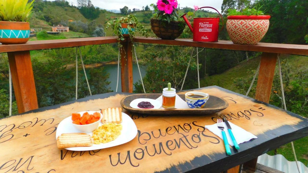 Bacoa HostelGuatapé エクステリア 写真